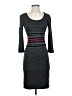 Studio M Gray Casual Dress Size S - photo 1