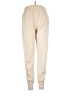 Unbranded 100% Polyester Solid Tan Ivory Casual Pants Size L - photo 1