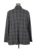 Matty M Checkered-gingham Gray Blazer Size 3X - photo 2