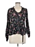 William Rast 100% Viscose Black Long Sleeve Blouse Size M - photo 1