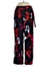 Thakoon Print Red Casual Pants Size 0 - photo 1
