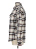 Rainforest 100% Cotton Plaid Tan Long Sleeve Button-Down Shirt Size L - photo 5