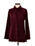 Unbranded Burgundy Long Sleeve Blouse Size M - photo 1