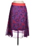 Lularoe 100% Polyester Paisley Purple Formal Skirt Size M - photo 2