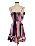 Express 100% Polyester Stripes Pink Cocktail Dress Size S - photo 2