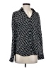 Express 100% Polyester Black Long Sleeve Blouse Size S - photo 1