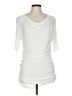 The ZigZag Stripe White Cocktail Dress Size L - photo 1