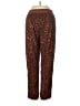 VICI Animal Print Brown Casual Pants Size S - photo 2