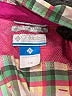 Columbia Plaid Pink Short Sleeve Button-Down Shirt Size 7 - 8 - photo 3