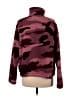 Old Navy 100% Polyester Animal Print Burgundy Faux Fur Jacket Size M - photo 2