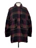 Zara Plaid Purple Coat Size XS - Sm - photo 1