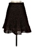 Zara 100% Polyamide Chevron-herringbone Brown Formal Skirt Size S - photo 2
