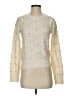 CeCe Polka Dots Ivory Pullover Sweater Size XS - photo 1
