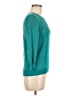 ModCloth Graphic Teal Pullover Sweater Size M - photo 4