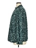Shein Curve 100% Polyester Print Teal Long Sleeve Blouse Size 14 Plus (1) - photo 5
