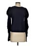Shein Blue Long Sleeve Blouse Size S - photo 1