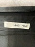 MNG 100% Polyester Solid Black Long Sleeve Blouse Size 12 - photo 7