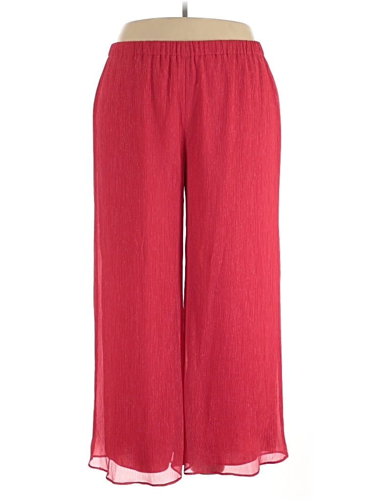 Pre-owned Marina Rinaldi Casual Pants In Red