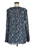 Chaps Blue Long Sleeve Blouse Size XL - photo 2