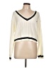 Shein 100% Acrylic Ivory Pullover Sweater Size L - photo 1