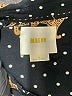 Maeve 100% Rayon Animal Print Black Long Sleeve Blouse Size 6 - photo 6
