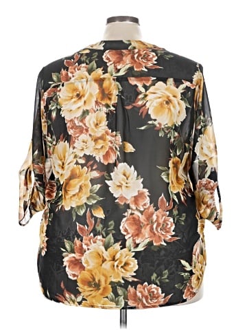 Cleo 3/4 Sleeve Blouse (view 2)