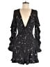 Fame And Partners 100% Polyester Stars Black Romper Size 6 - photo 1