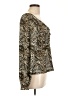 MICHAEL Michael Kors Gold Long Sleeve Blouse Size L - photo 4