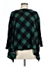 emerald Plaid Green Poncho Size L - photo 1