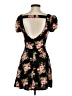 Forever 21 100% Rayon Floral Black Casual Dress Size S - photo 2