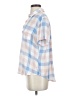 Rails Color Block Blue Short Sleeve Blouse Size S - photo 5