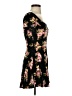 Forever 21 100% Rayon Floral Black Casual Dress Size S - photo 4