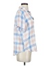 Rails Color Block Blue Short Sleeve Blouse Size S - photo 4