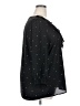 19 Cooper 100% Polyester Polka Dots Black 3/4 Sleeve Blouse Size 2X - photo 4