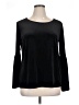Tiana B. Black Long Sleeve Top Size XL - photo 1