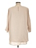 My Danelle 100% Polyester Tan 3/4 Sleeve Top Size L - photo 2