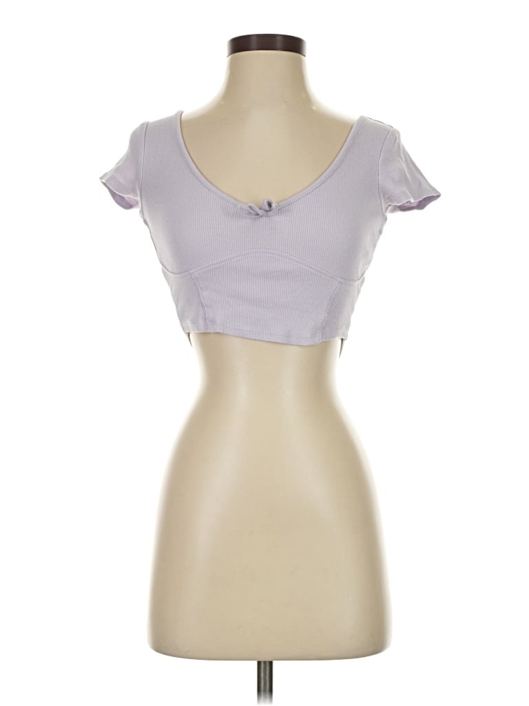 Pre-owned Pacsun Short Sleeve T-shirt In Purple