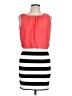 Ruby Rox 100% Polyester Color Block Red Casual Dress Size L - photo 1