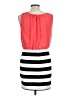 Ruby Rox 100% Polyester Color Block Red Casual Dress Size L - photo 2