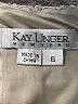 Kay Unger Silver Formal Skirt Size 6 - photo 4