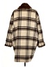 Unbranded Plaid Brown Tan Coat Size L - photo 2