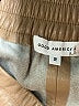 Good American 100% Polyurethane Metallic Gold Shorts Size Med (2) - photo 3