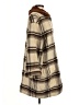 Unbranded Plaid Brown Tan Coat Size L - photo 4