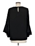 GOLDRAY 100% Polyester Black 3/4 Sleeve Blouse Size M - photo 2