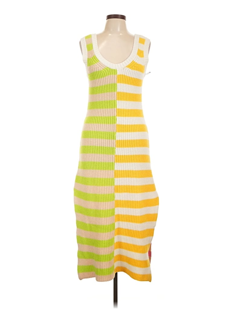 Pre-owned Staud Casual Dress In Yellow