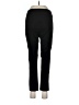 Ecru Solid Black Active Pants Size L - photo 2