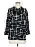 Kaktus Black 3/4 Sleeve Blouse Size M - photo 1
