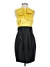 BCBGMAXAZRIA Yellow Cocktail Dress Size 4 - photo 1