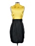 BCBGMAXAZRIA Yellow Cocktail Dress Size 4 - photo 2