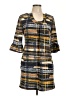 Aryeh Tweed Blue Casual Dress Size L - photo 1